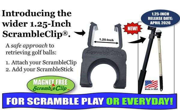 golf ball grabber pick me up stick scramble prizes scramblestick scrambleclip gimme grabber pick-up