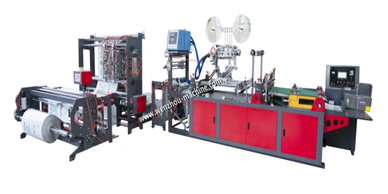Double Tape Bag Making Machine for delivery packaging