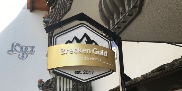 Brecken Gold, Vail, Colorado, Custom Signage, CNC Routing, Craftsmanship, Artist, Fine Signs