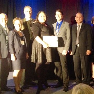 Group picture at the Deloitte Awards 2013. Toronto, Canada.