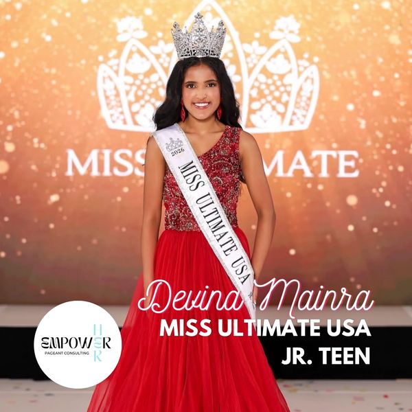 Devina Mainra crowned Miss Ultimate USA Jr. Teen.