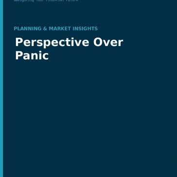 Cover of the Perspective Over Panic whitepaper