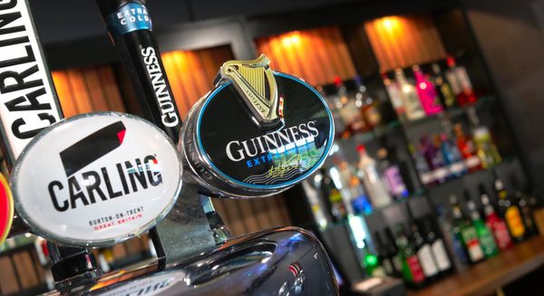 Showcasing the selection of beers we have on draught at the ferrar bar