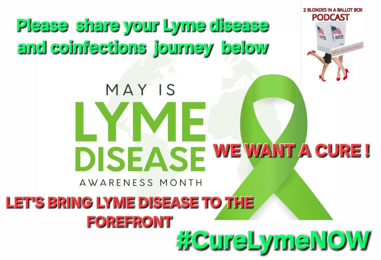 MAY IS LYME DISEASE AWARENESS MONTH 
Visit any of our social media pages and tell your story 💚
