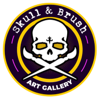 Skull and Brush Art Gallery