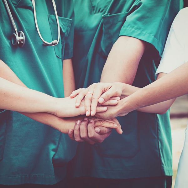 A group of nurses