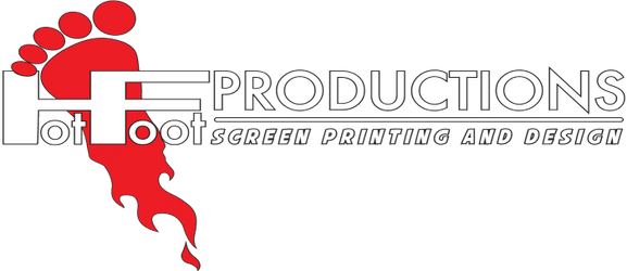 Hotfoot Productions LLC. • Wearable Art & Custom Screen PRINTing