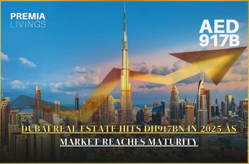 Dubai Real Estate Hits Dh917BN in 2025 as Market Reaches Maturity