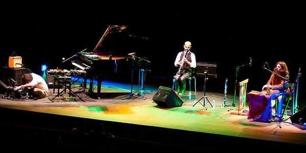 Tiago Sousa live at Fundação Oriente, with Baltazar Molina and Ricardo Ribeiro