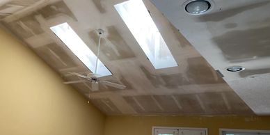 Painting service, popcorn ceiling removal by Comprehensive Painting