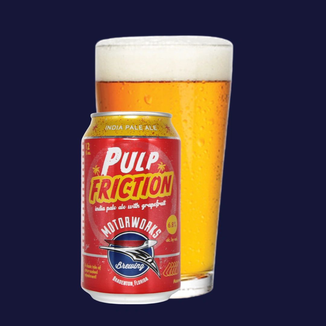 Pulp Friction Grapefruit IPA by Motorworks Brewing