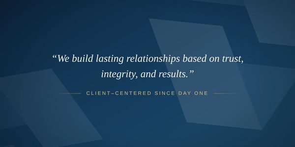 Quote about building relationships based on trust and integrity.