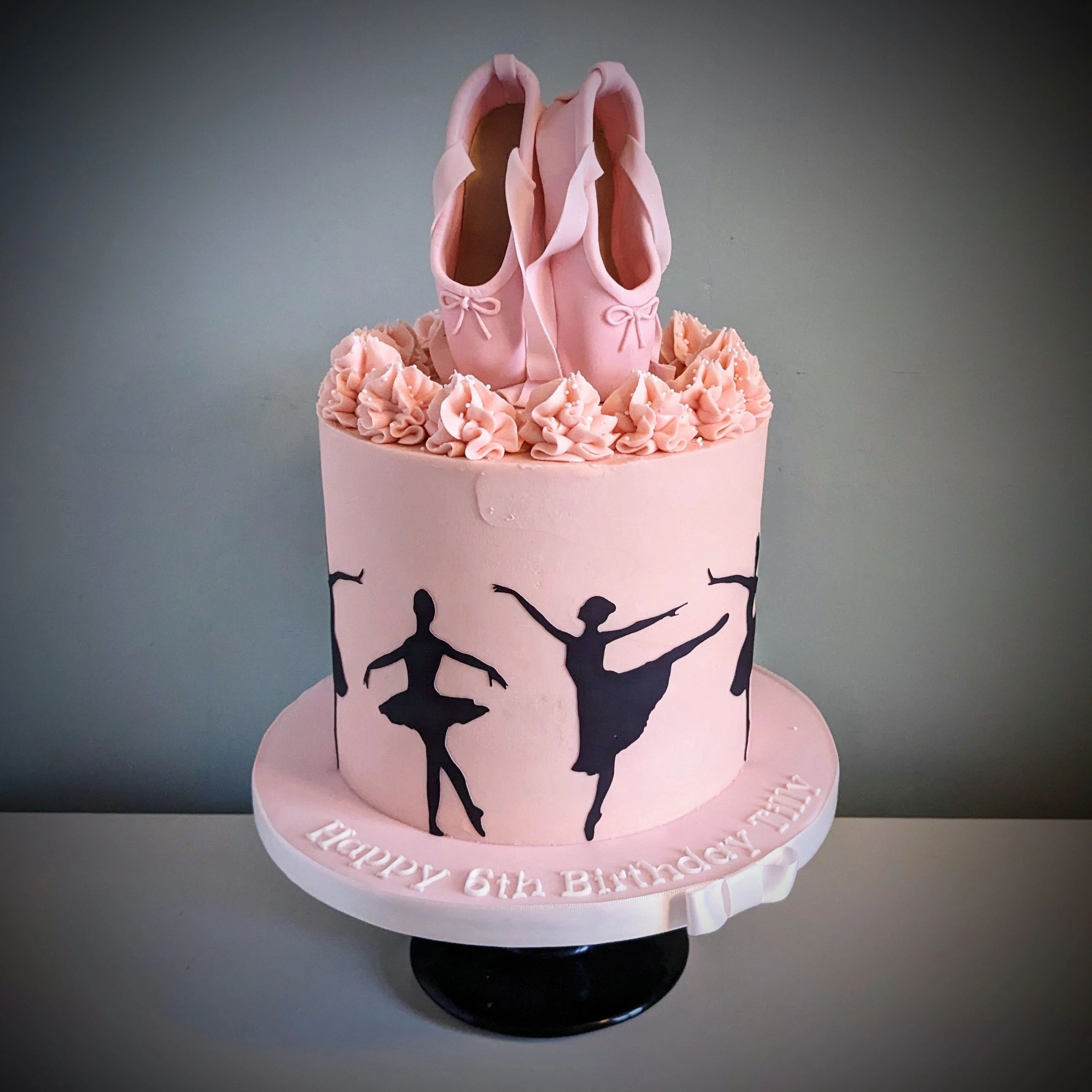 Order Online Ballerina Birthday Cake From The French Cake Company |  Doorstep Delivery | Order Now For Quick Delivery