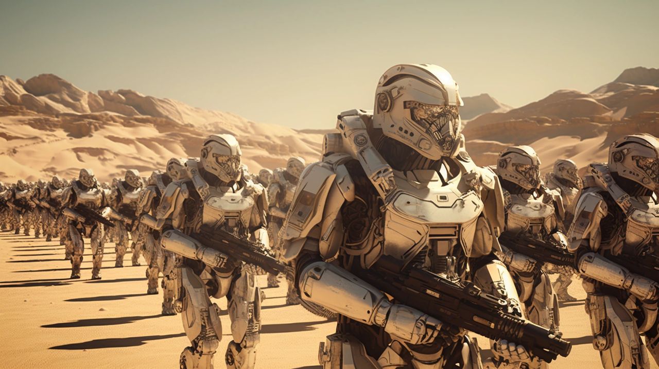 Robots on The Battlefield Robots on The Battlefield