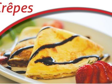 Crepes au fromage, cheese crepes, polish food, cuisine polonaise, traiteur, catering