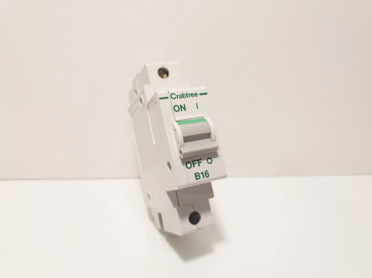 Produktbild von Crabtree Polestar 16A Typ 2 MCB – Leitungsschutzschalter, Gebraucht, Gut
