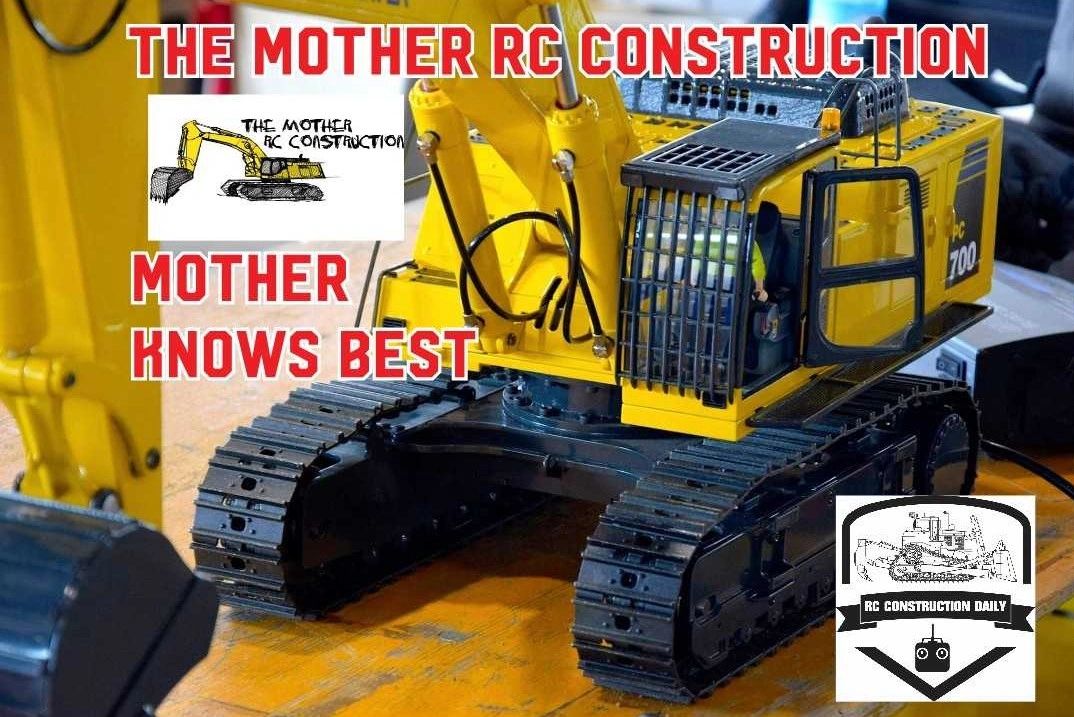 the mother rc excavator
