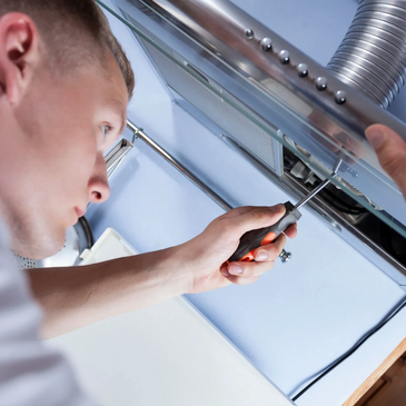 Residential Range Hood Repair and Installation. 