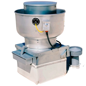 Commercial Kitchen Exhaust Fan with Hinge Kit and Grease Containment
