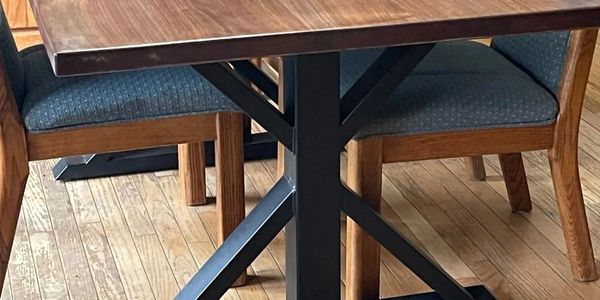 Rustic Farmhouse Metal Table legs