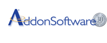 Logo of Audon Software celebrating 30 years.
