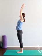 extended, mountain, yoga, tadasana, standing pose, ytt, sequencing, yoga sequence