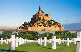 mont saint michel american cemetery