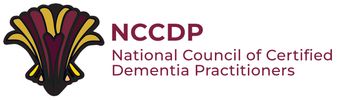 Logo of the National Council of Certified Dementia Practitioners (NCCDP).
