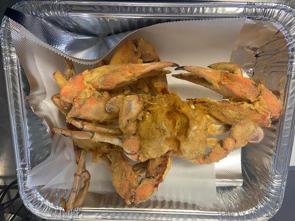 Try our Fried Crab! Cooked to Order!