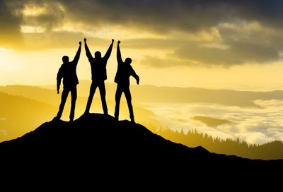 People succeeding