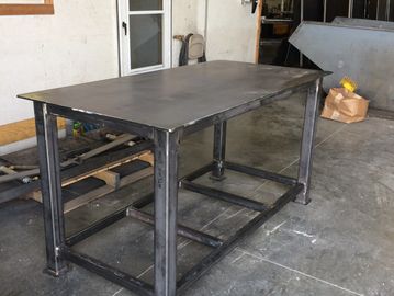Stationary work bench