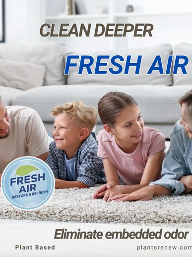 Family enjoying fresh air and clean environment indoors.
