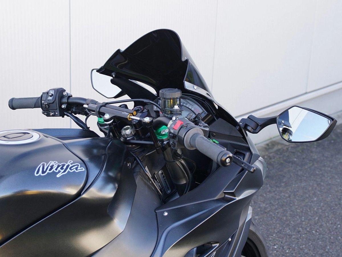 ABM Handlebar Riser Kit: (Kawasaki ZX10R 2016-2020) ABS-bike