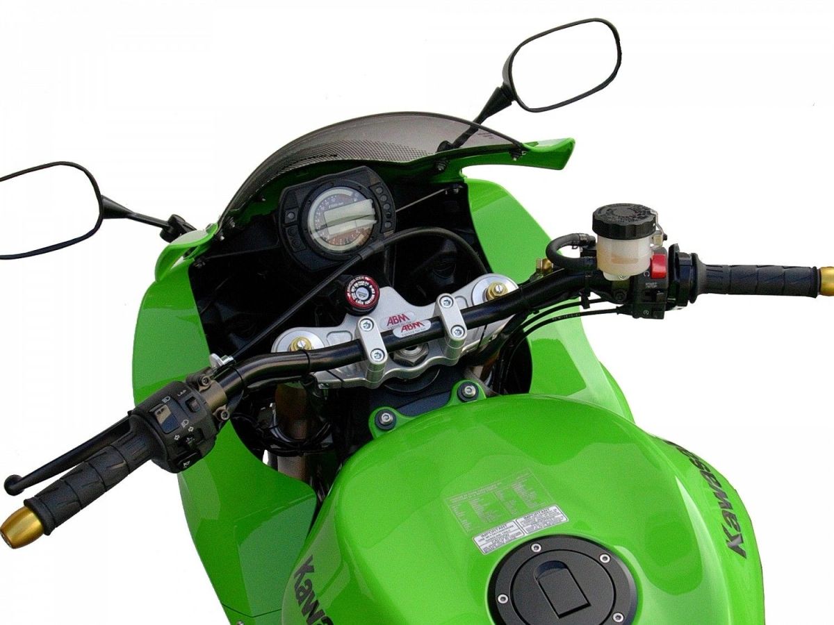 ABM Handlebar Riser Kit: (Kawasaki ZX10R 2004-2005)