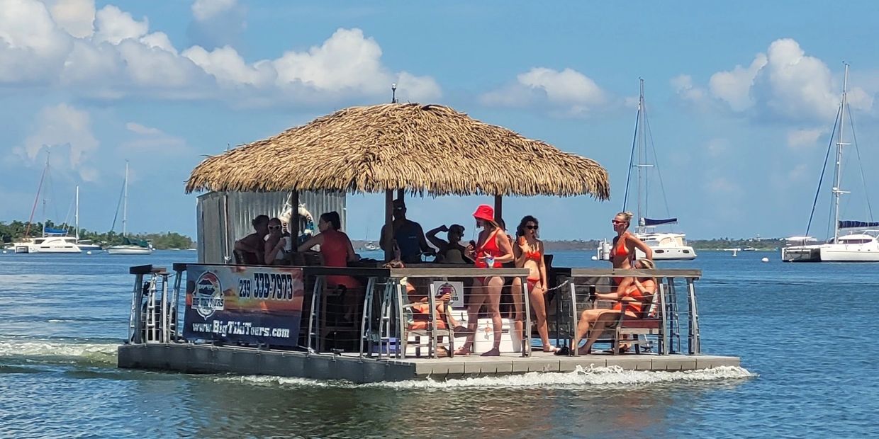 Enjoy the waters on Fort Myers Beach with the best Tiki Boat Captains around.  