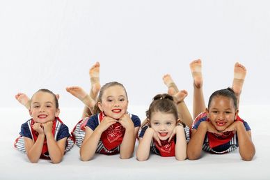 Tiny Tumbling class for ages 2.5 to 4 years 