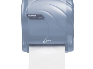 Smart Essence Oceans Hands Free Paper Towel Dispenser - Arctic Blue