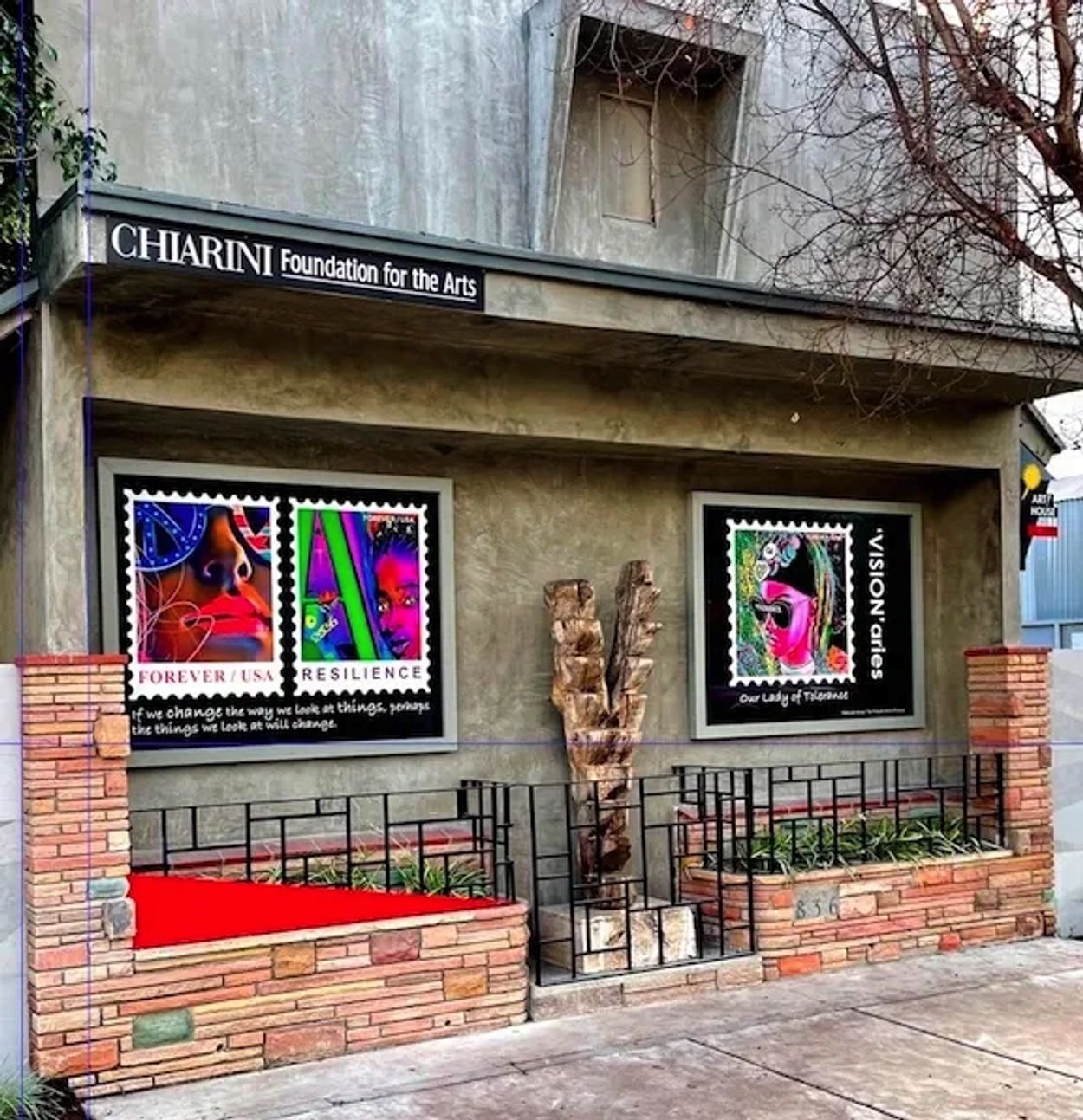 SOLO ARTIST FOR ART INSTALLATION COMMISSION BY CHIARINI MARBLE AND STONE.