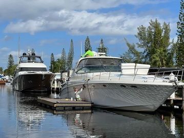 Marine vessel detail polish gel coat restoration Miami Fort lauderdale