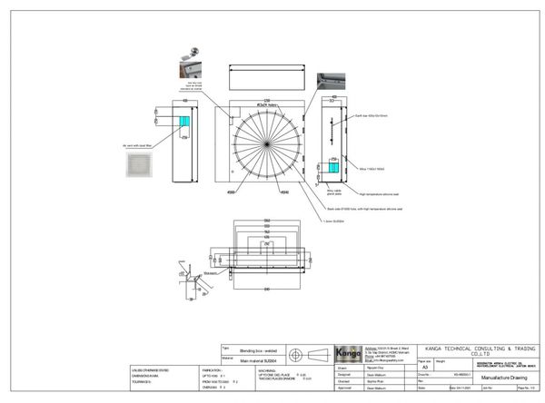 AutoCAD technical services in Vietnam