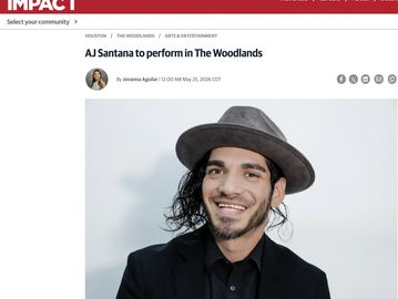 AJ Santana's performance announced.