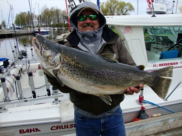 Fisherman with big fish