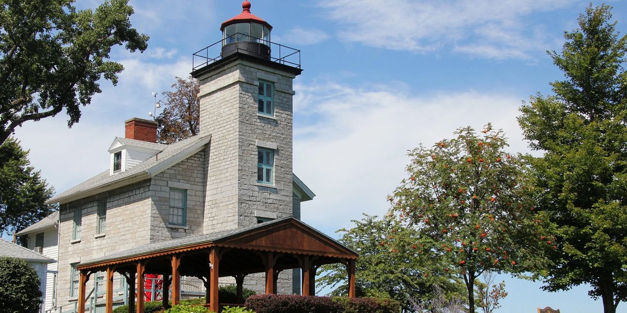 Lighthouse Museum in sodus point Ny