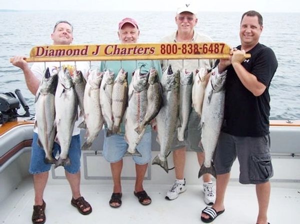 Charter Fishing in Sodus Point, NY