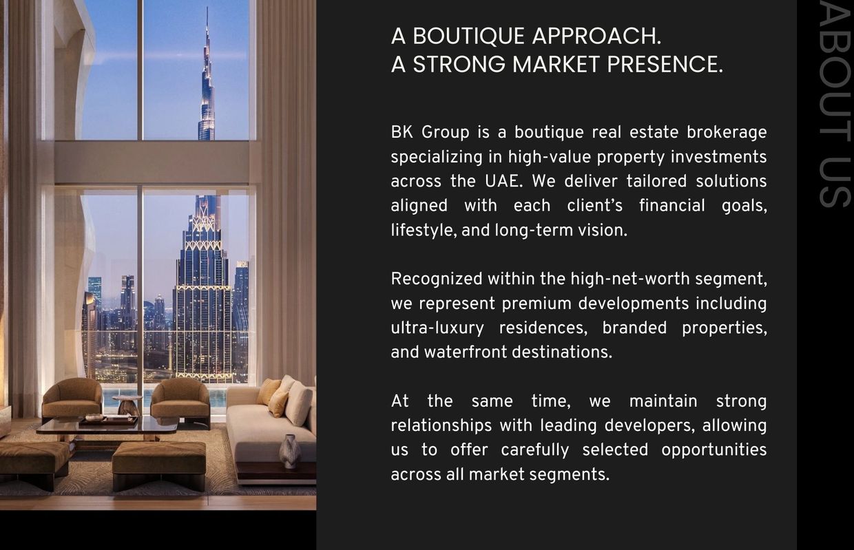 Discover prime Dubai real estate. Luxury villas, apartments & of plan investment with high ROI. Expert agents & legal support. Start your search today