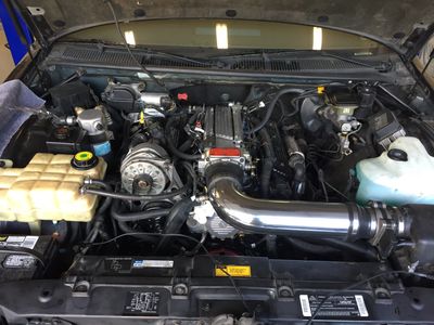 Stock LT4, 330 hp, with stock GM LT4 Corvette programming