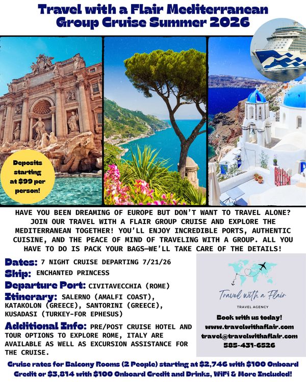 Mediterranean Group Cruise 2026 