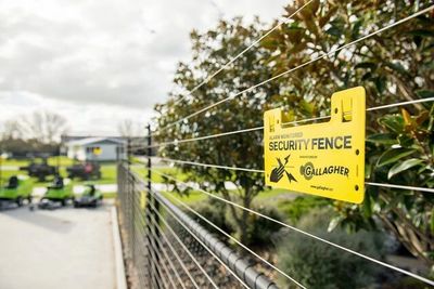 Gallagher electric or pulsed fence solutions