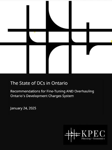 Recommendations for Fine-Tuning and Overhauling Ontario's Development Charges System