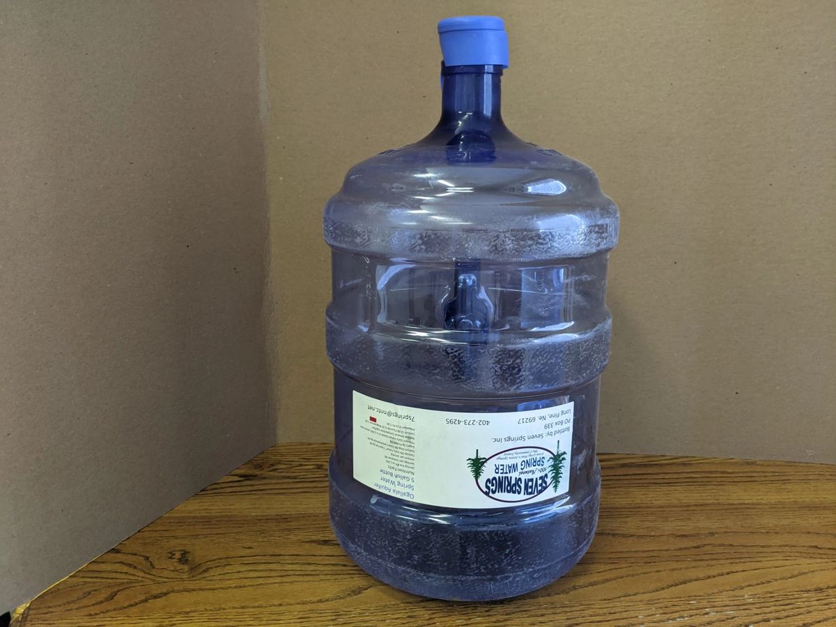 5 Gallon or 18.93 Liter Jug; Route Delivery $10.00 / In Plant Pick Up $9.00